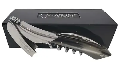 Laguiole En Aubrac Sommelier Waiter's Corkscrew Paquebot Solid Horn Handle • £164.33