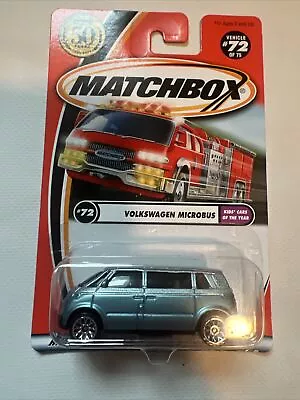 Matchbox Volkswagen Micro Bus 50th - Special Edition With Rubber Tires D1 • $9.99