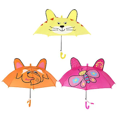$21.46 • Buy Kids Umbrella Lovely Cartoon Animal Light Weight Girls Umbrella For Clear Day AU