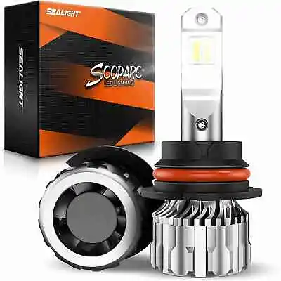 9007 Led Headlight Hi/lo Bulbs For Ford F-150 1992-2003 F-250 1992-1999 Sealight • $39.99