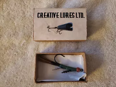 Vintage Creative Lures Streamer Bug Style Double Lip In Original Box • $18