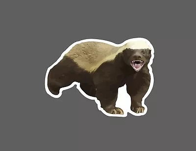 Honey Badger Sticker Wild Waterproof NEW - Buy Any 4 For $1.75 EACH Storewide! • $2.95