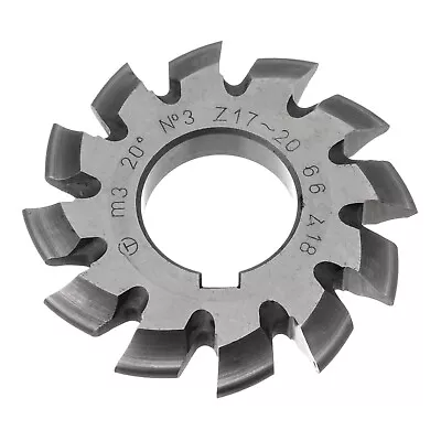 M3 No.3 20 Degree HSS Involute Gear Cutter Module Rack Milling Lathe Machine • $43.95