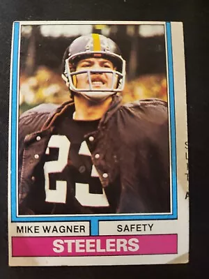 1974 Topps Mike Wagner Football Card #273 Miscut • $2.99