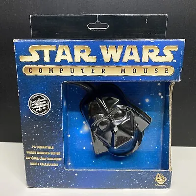 £14.99 • Buy Star Wars Darth Vader Computer Mouse - PS2 Playstation 2 & Serial 9 Pin PC