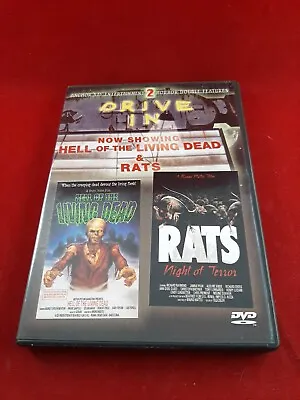 Hell Of The Living Dead / Rats Night Of Terror DVD  Anchor Bay Drive In Horror • $11.99