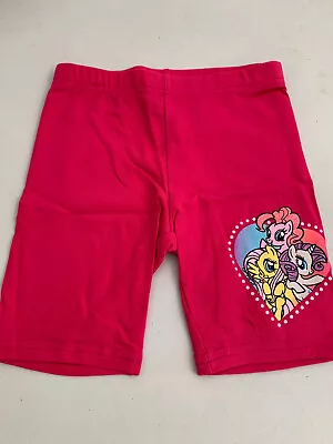 Kohl’s My Little Pony Girls Bike Shorts Sz: 4 Hot Pink RETAIL: $20 (MW-1(x2)) • $7.96