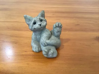Quarry Critters Clyde The Cat Kitten Kitty Statue Figurine Collectible • $14