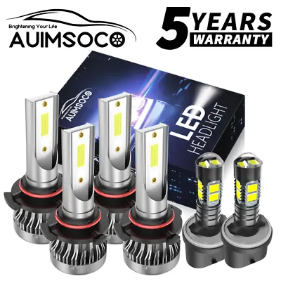 For Corvette C5 1997-2004 Combo 6000K LED Headlight Hi/Low Beam Fog Light Bulbs • $36.99