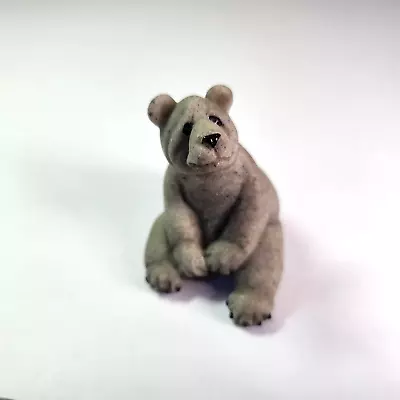 Quarry Critters Bear Grey Granite Figurine Second Nature Bam Bam 2.5  Tall • $7.99