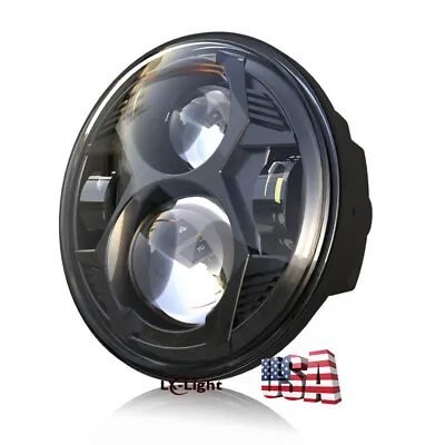 2023 Newest Black 5.75'' 5-3/4 Inch LED Hi/Lo Beam Headlight For Motorcycle Bike • $35.99