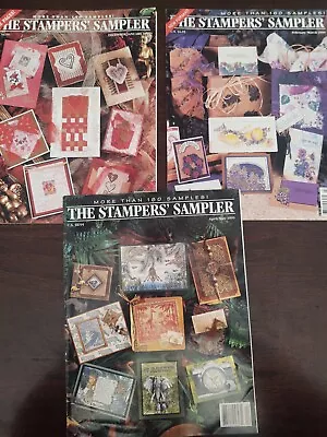 STAMPINGTON Stampers Sampler Magazine - Lot Of 3 1999 • £9.64