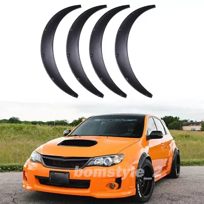 3.5  Fender Flares Flexible Extra Wide Wheel Arches For Subaru Impreza WRX/ STI • $69.11