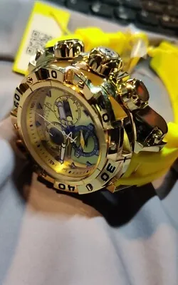 Invicta Reserve Ripsaw Swiss ETA G10.212 Caliber Men's Watch - 52.7mm Yellow  • $285