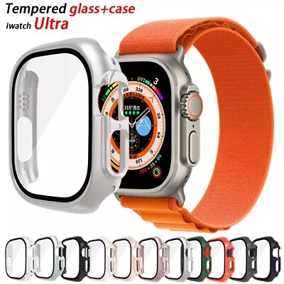 For Apple Watch IWatch Ultra 8 7 6 SE 49 45 41 42 44 40 38 Screen Protector Case • $4.29