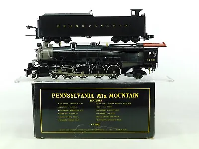 O Gauge 3-Rail Weaver PRR Pennsylvania M1a 4-8-2 Steam Loco #6755 BRASS • $499.95