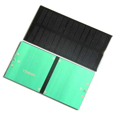 1W/6V/150MA Solar Panel Poly DIY Small Cell Charger For Light Battery Phone • $7.08