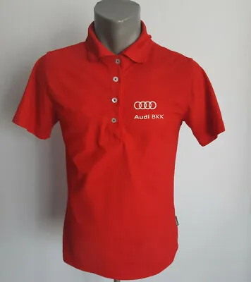 £21.60 • Buy Hakro Activewear Red Polo T-Shirt AUDI Motorsport Jersey Size Mens M Medium