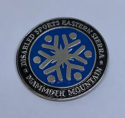 Disabled Sports Eastern Sierra Mammoth Mountain Ski Resort Lapel Pin (98) • $19.99