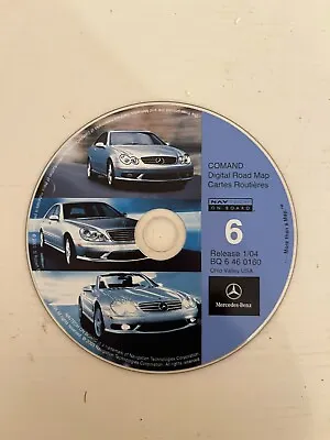 Mercedes-Benz Navigation CD For Comand Map Data #6 1/04 • $15.95