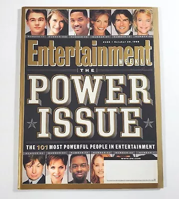 Entertainment Weekly The Power Issue Oct 1998 Opray Winfrey Will Smith DiCaprio • $14.95