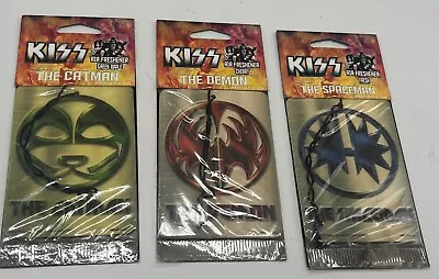 KISS Air Fresheners LOT Of (3) The CatmanDemon & Spaceman • $0.99