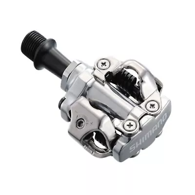 Shimano PD-M540 SPD XC Pedals Clipless Silver 9/16  SM-SH51 Cleats New In Box • $54.99