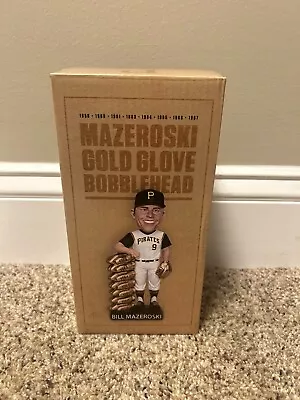 Bill Mazeroski AUTOGRAPHED Pittsburgh Pirates Golden Glove Bobblehead • $42.99