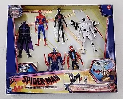 Spider-Man Across The Spiderverse Ultimate Showdown 6 Figures - 1 Missing Head • $34.99