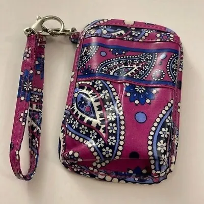 Vera Bradley Boysenberry Design Mini Bag And Key Holder OC17 • $10