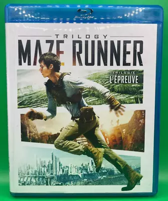 Maze Runner Trilogy (bilingual) [blu-ray + Dvd +] Used (no Digital) • $14.99