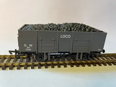 £10 • Buy Dapol B664 GWR 20T Loco Steel Mineral Wagon 33156- OO Gauge  Boxed With Coal