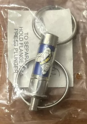 Vintage Michelin Tires/Michelin Man Promo Keychain/Bibendum New Old Stock Sealed • $8.99