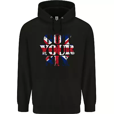 Ive Got Your Six Union Jack Flag Army Paras Mens 80% Cotton Hoodie • £19.99