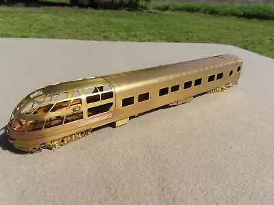 HO Brass S Soho Passenger Car MILWAUKEE ROAD #12 Creek Sleeper-Observation • $200