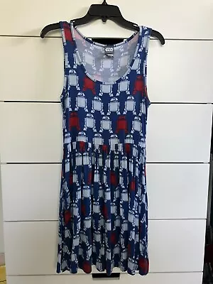 Her Universe Star Wars R2-D2 Tank Dress Size XS ThinkGeek Excl FAIR CONDITION • $34.95