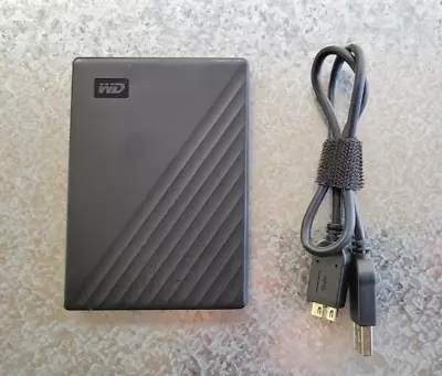 WD My Passport 1TB External USB 3.0 Portable Hard Drive - Black WDBYVG0010BBK-0A • $37.95