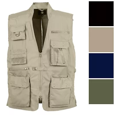 Rothco Plainclothes Concealed Carry Vest Tactical CCW Multi-Pocket Cargo Vest • $84.99