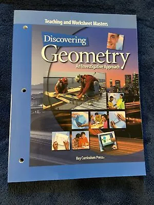 $14.93 • Buy Teaching & Worksheet Masters Discovering Geometry An Investigative Approach