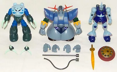 Bandai Gundam *LOT* Of 3 MSIA 4.5  Figures GYAN Z-GOK & ZEONG *Loose Complete* • $24.99