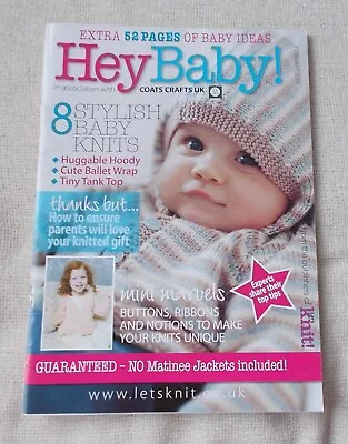 Knitting Pattern Booklet - Hey Baby - 8 Stylish Baby Knits - Boys/ Girls • £3.50