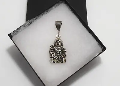 Native Story Teller Sterling Silver Vintage Liberty Ee Pendant • $55