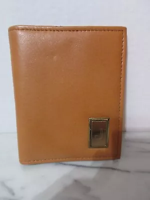 Vtg Ambassador Design Leather Bi-fold Wallet Made In Hong Kong Letter J Monogram • $14.99