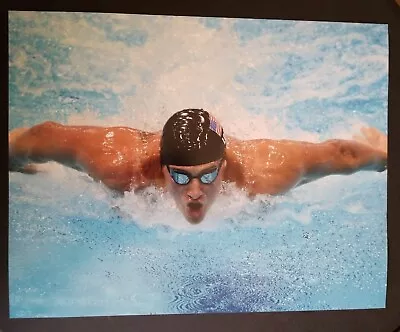 Michael Phelps Legendary Olympian Swimmer Winner Of 23 Gold Medals 11x14 Photo • $13.99