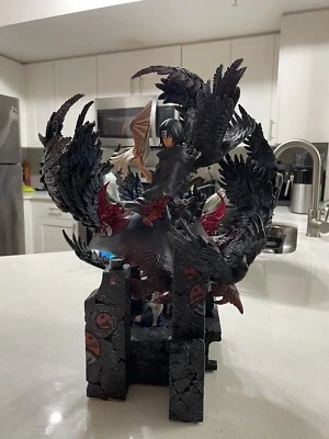 $550 • Buy ZuoBan Studio Naruto Akatsuki Uchiha Itachi GK Collector Resin Clear Statue