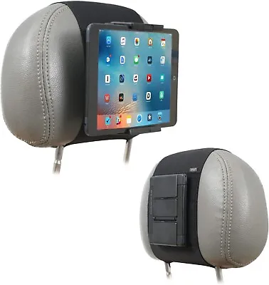 Adjustable Car Headrest Mount Holder Back Seat Universal For IPad Tablets Phone • £18.99