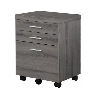 $44.65 • Buy Monarch Home Office Small Rolling 3 Drawer Filing Storage Cabinet (For Parts)