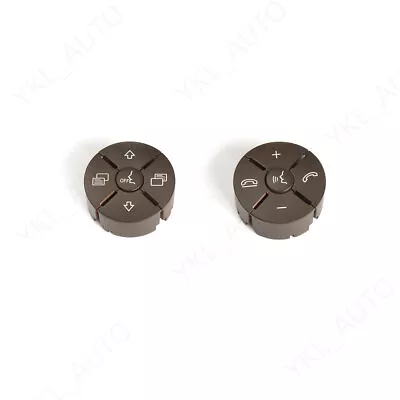 2x Steering Wheel Switch Button Brown For Mercedes Benz W164 ML GL W251 R Class • $24.64