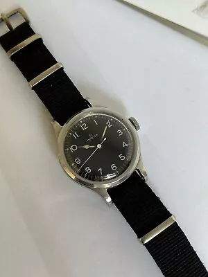 Omega MOD RAF/ Air Ministry Wristwatch Year 1956 Outstanding Condition For Age • £2395