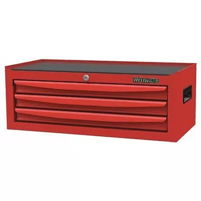 Westward 48Rj72 Westward Intermediate Chest 3-Drawers Powder Coated Red • $125.99